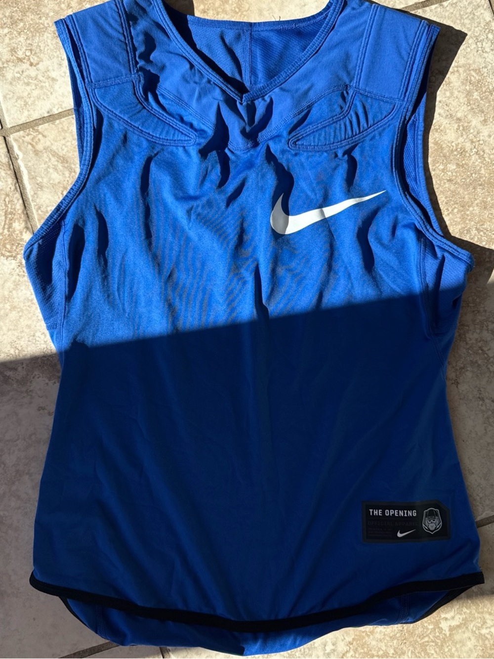 Nike men’s Blue Athletic Tank Top